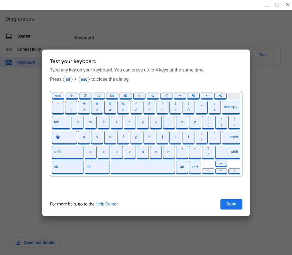 Two keys on my keyboard don't work. - Chromebook Community