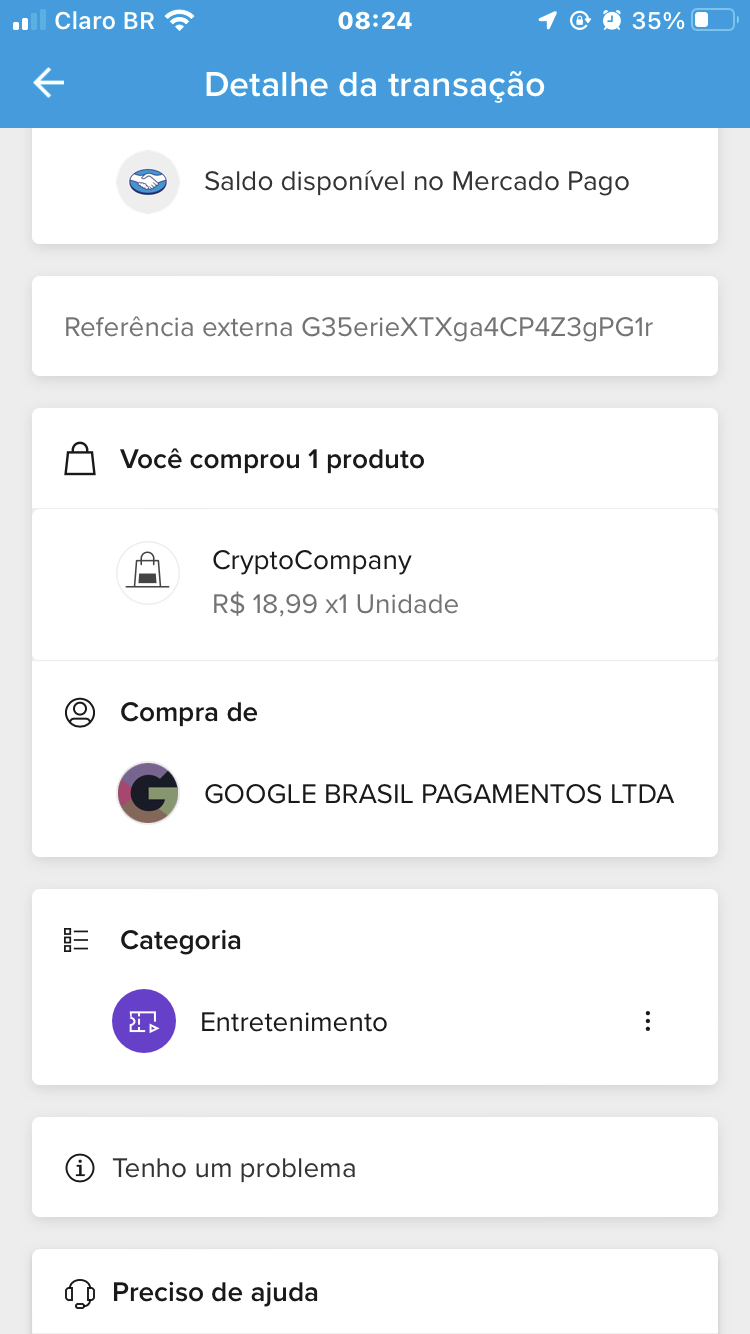 Quero que devolva meu dinheiro - Comunidade Google Play