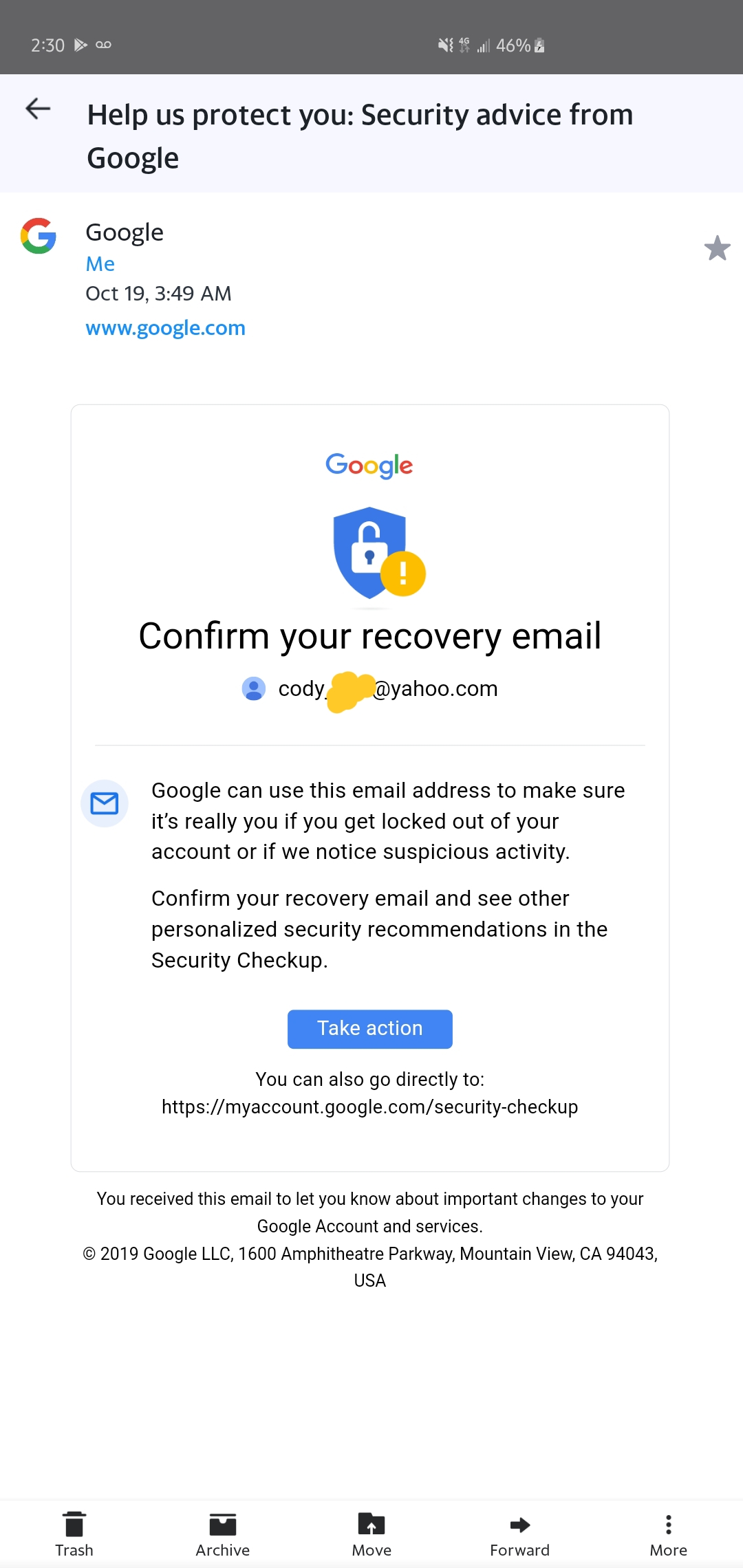 [最も選択された] confirm your recovery email 216439-Google confirm your