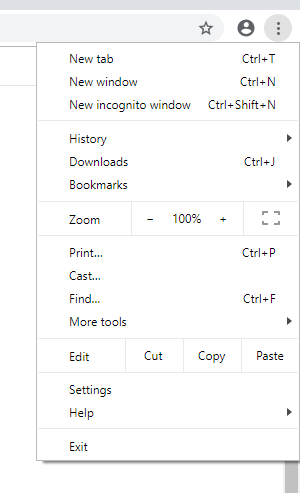 sign out from google chrome