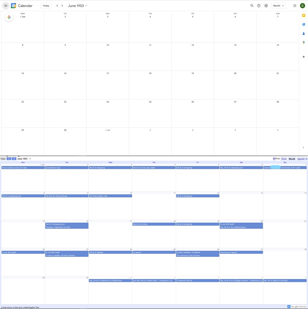 Old calendar entries not displaying - Google Calendar Community