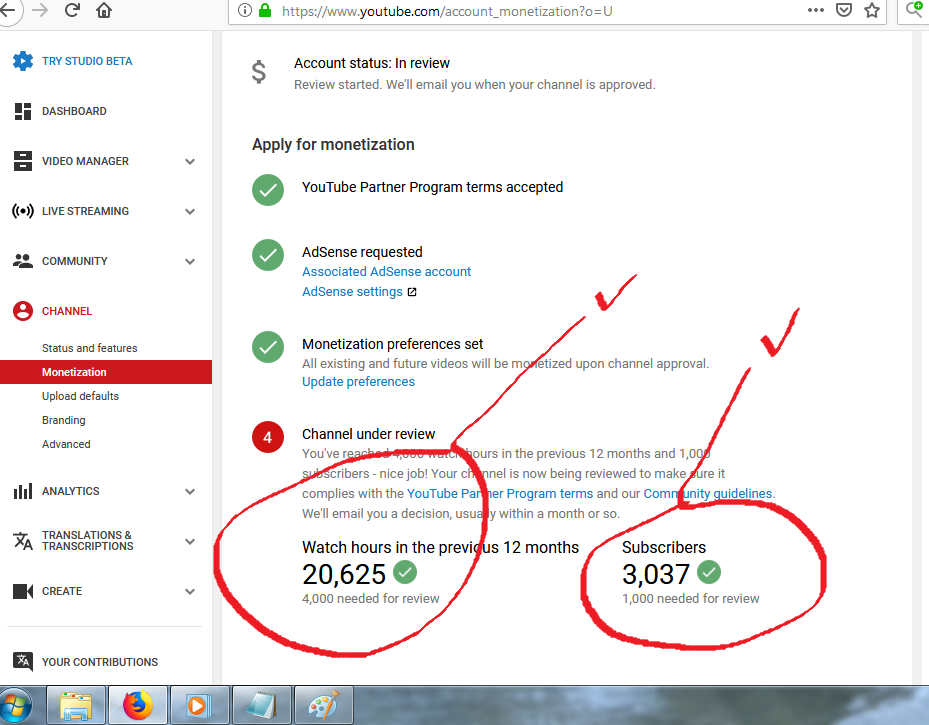 Monitization Is In Still Under Review After 2 Month Youtube Community