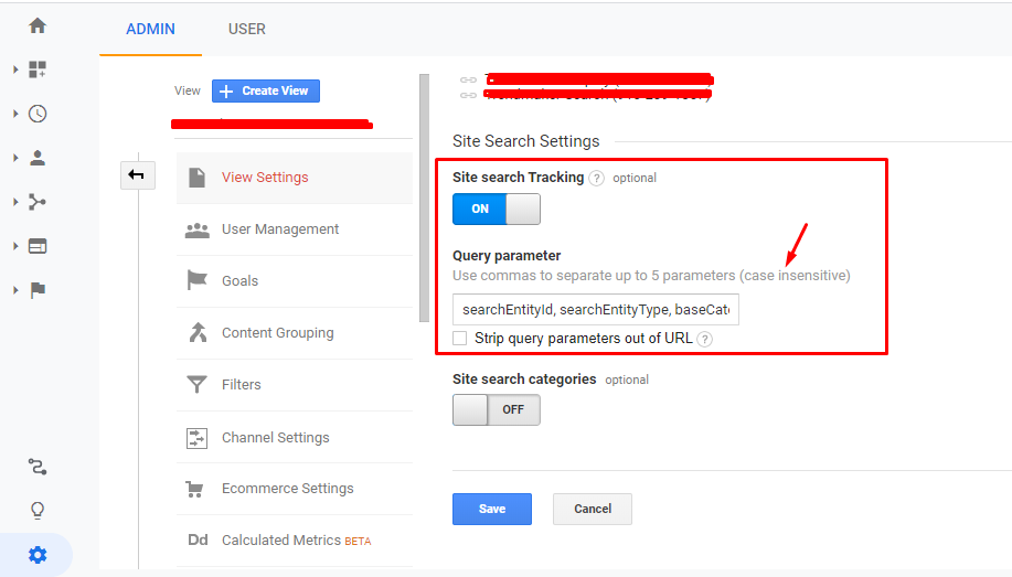 Site Search Terms not captured - Google Analytics Community