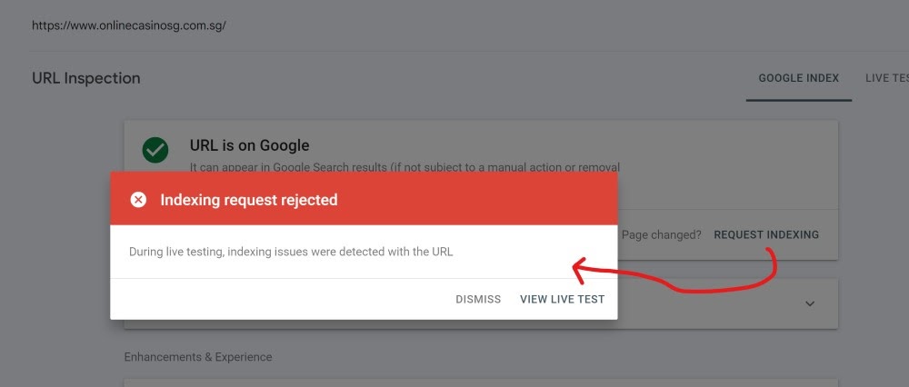 Getting error on Change of address tool: 