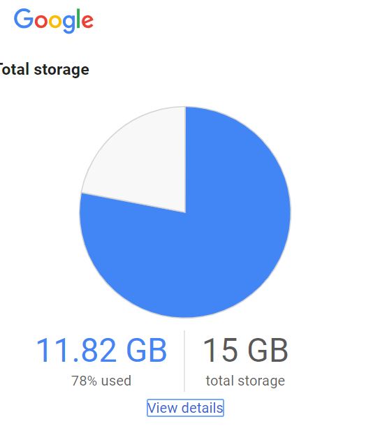storage used not updating after removing several files, not enough