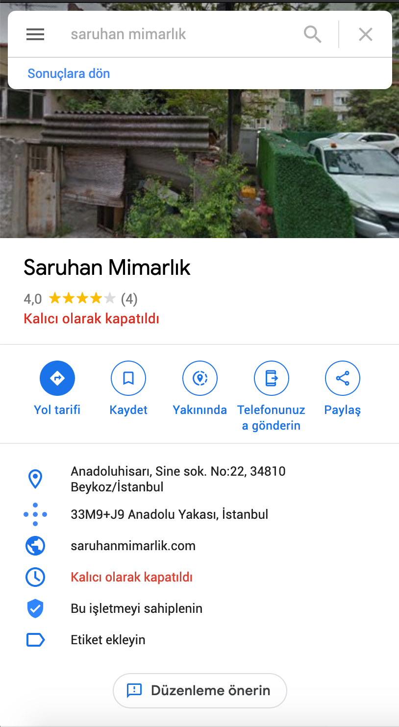 Isletmeyi Baskasi Sahiplenmis Nasil Duzeltebilirim Google Haritalar Community