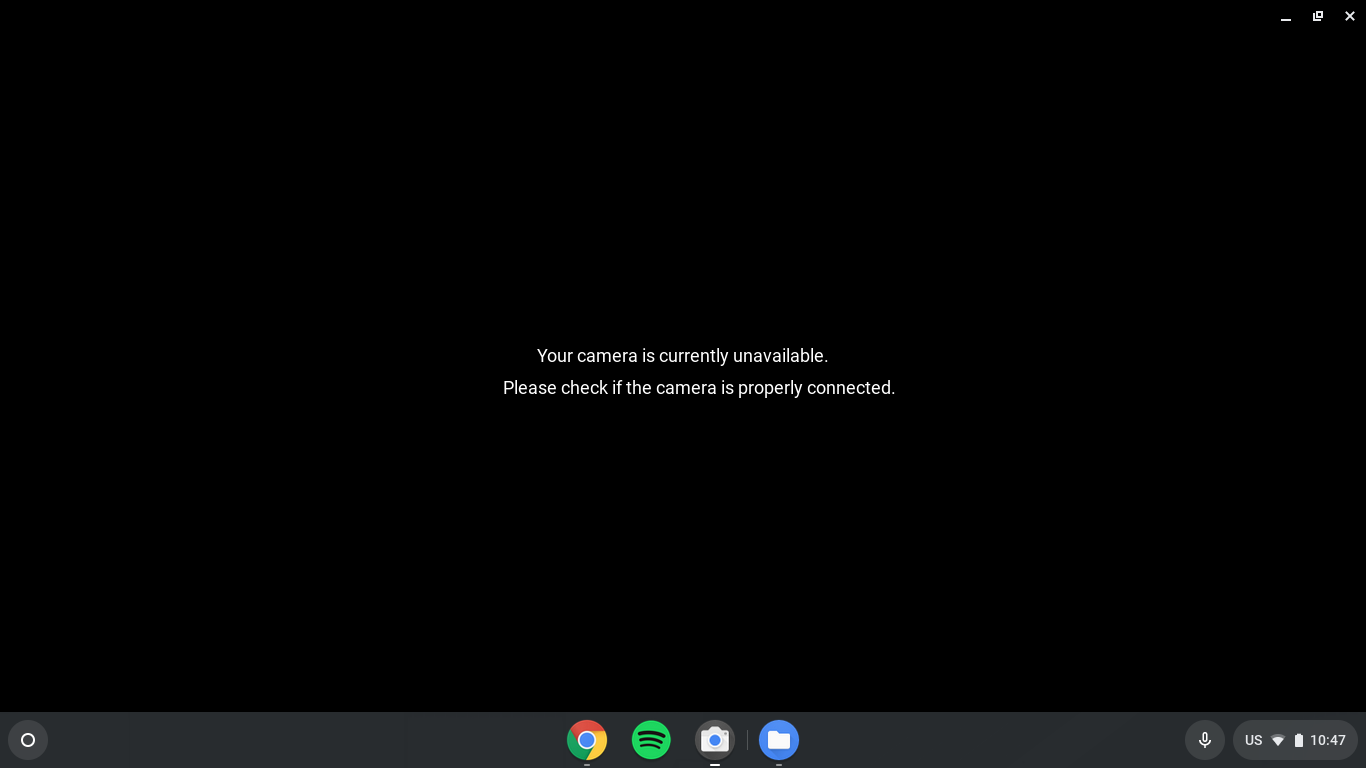 My Chromebook Camera Started Saying Your Camera Is Currently Unavailable Please Check If The Camera Chromebook Community