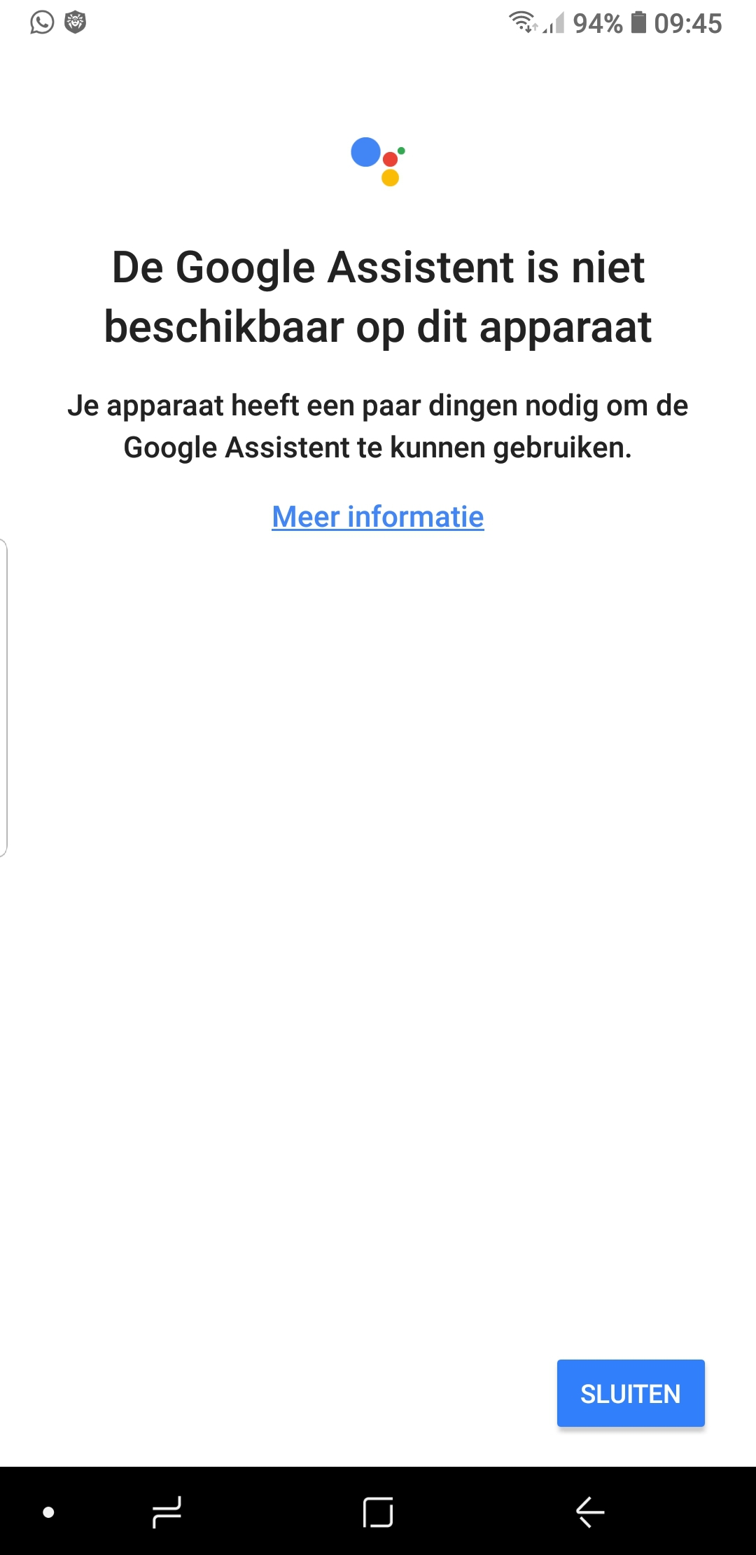 Ok google or hey google not working in Dutch language. - Google Assistant  Community