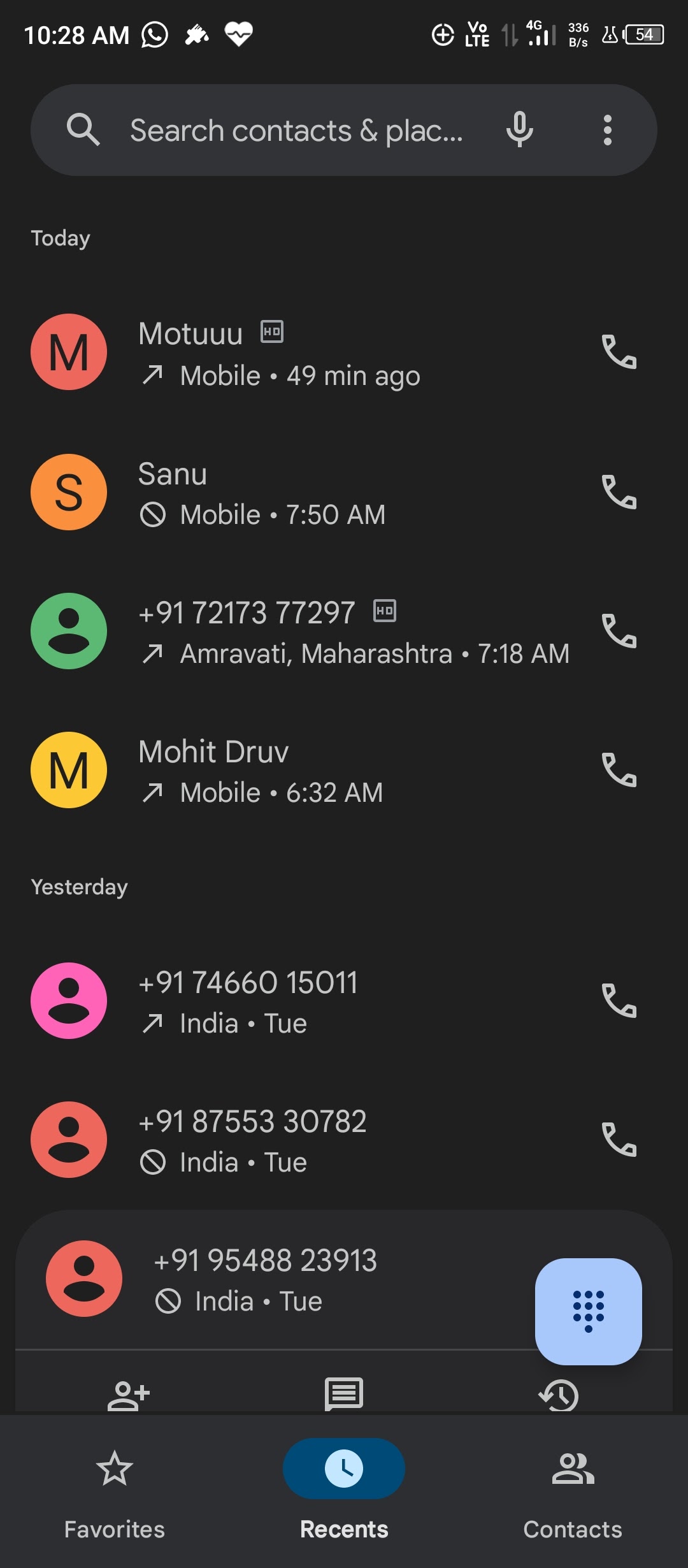 Cannot unblock number . The number is not on block list. Have 