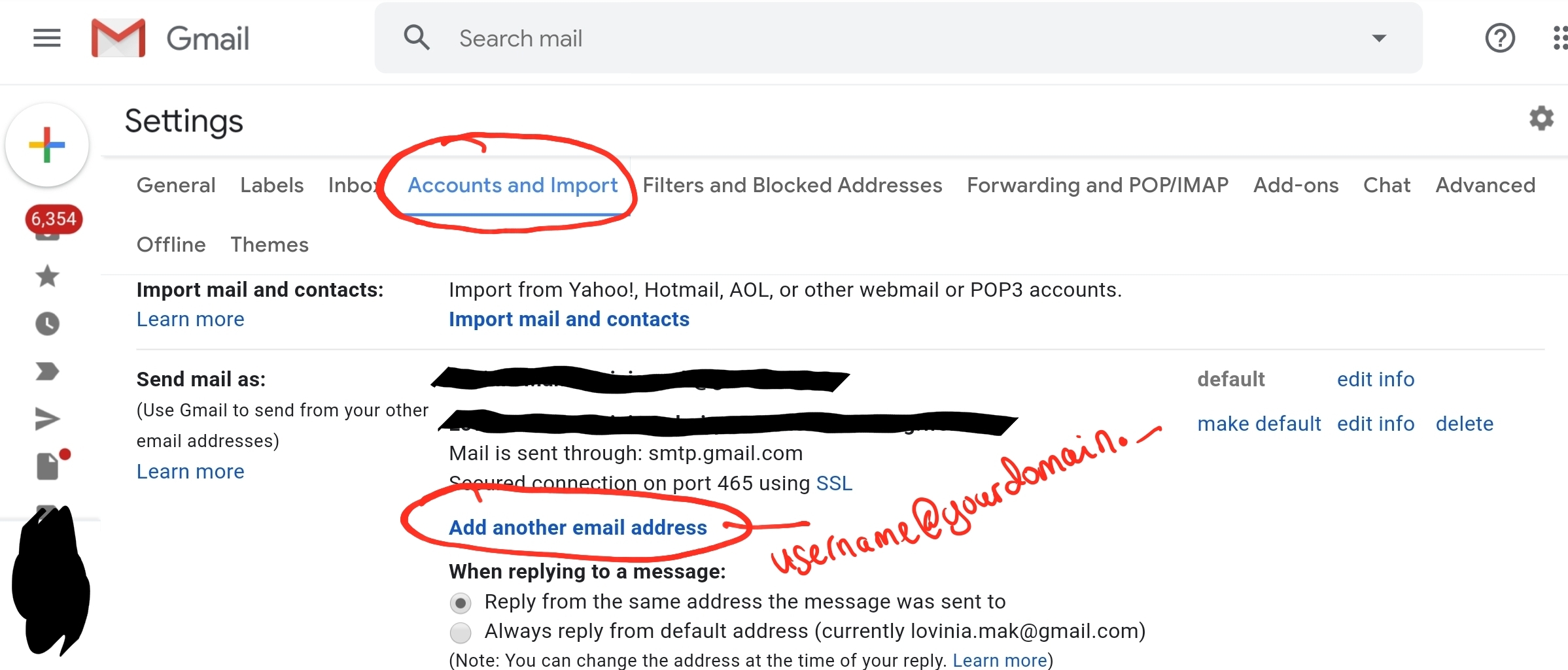 mailbird gmail server authentification failed