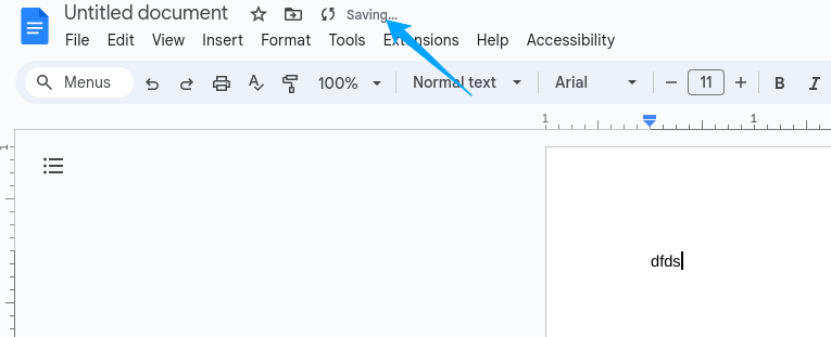 I am not able to find how to name a new document and save it