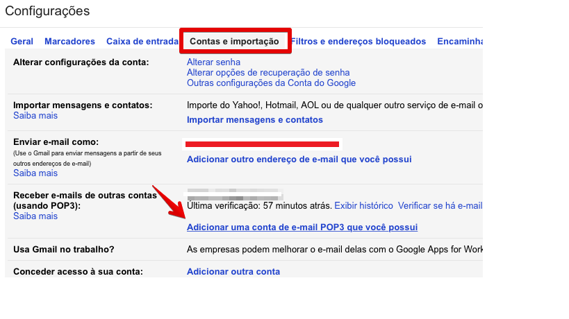 Como importar uma conta do Yahoo Mail para o Gmail