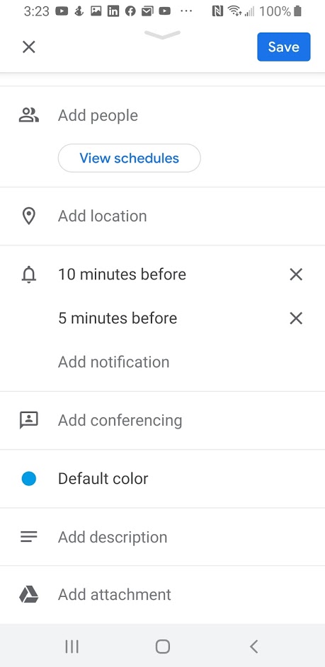 shared calendar not showing up in google calendar on s7