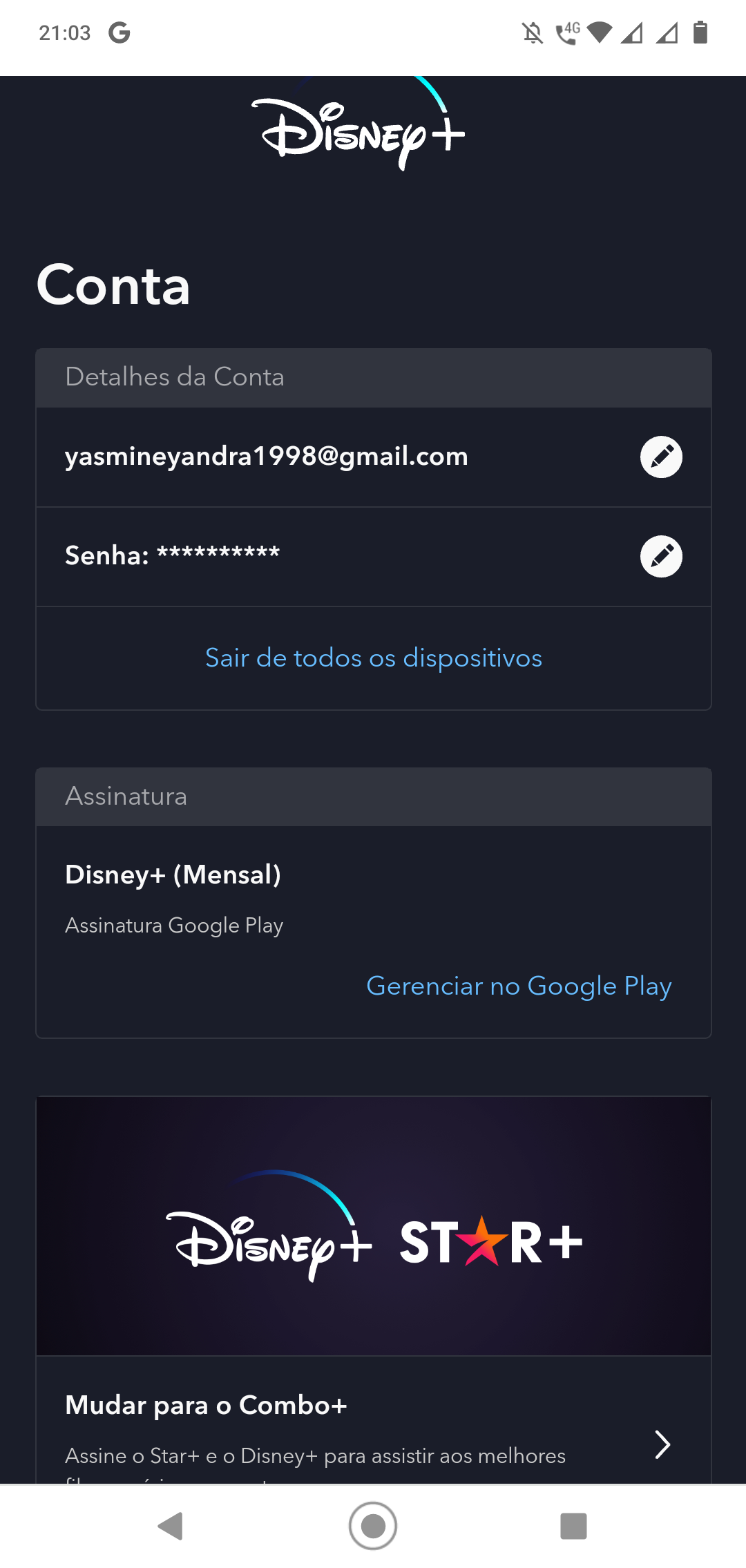 Não consigo cancelar minha assinatura Disney+ - Comunidade Google Play