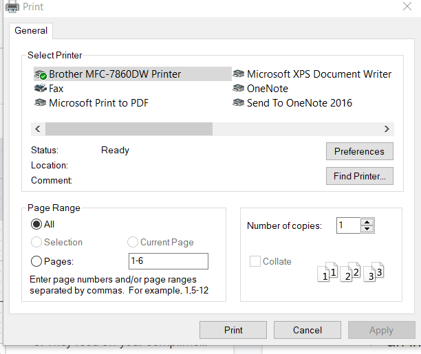 disabling 2 sided printing windows 10 permanently