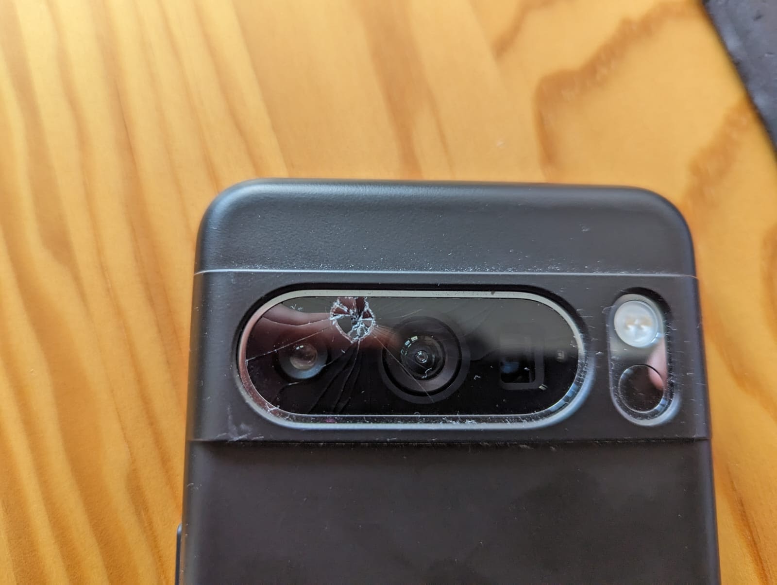 Pixel 6 pro cracked camera lens - Google Pixel Community