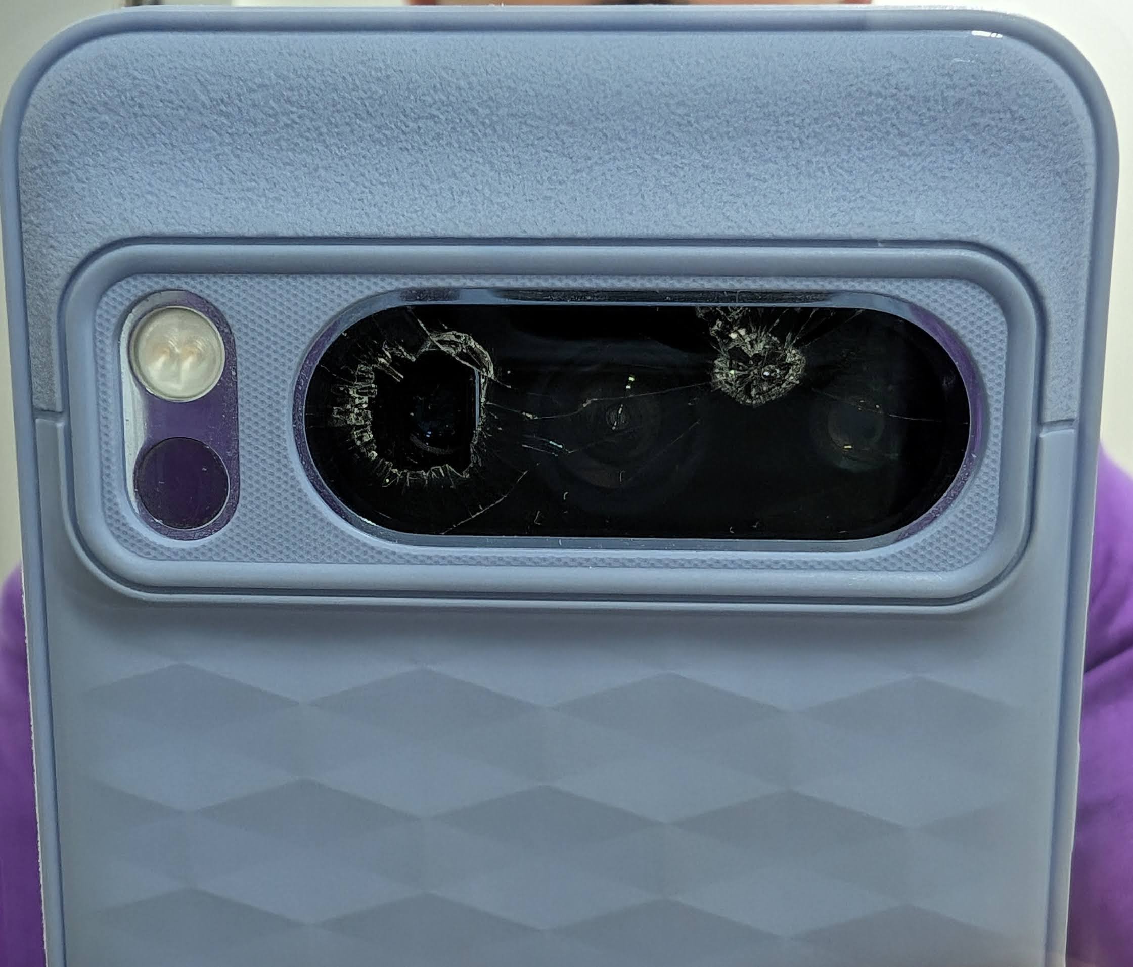 Pixel 6 pro cracked camera lens - Google Pixel Community