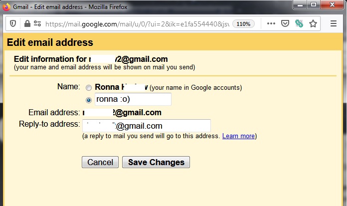 My gmail account name is incorrect. How can I fix it? - Gmail Community