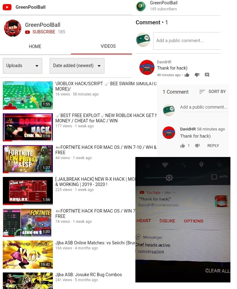 I Lost Ownership Of My Original Account Please Help Youtube Community - roblox hack accounts script