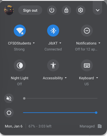 Bluetooth headphones are connected to the device but sound still