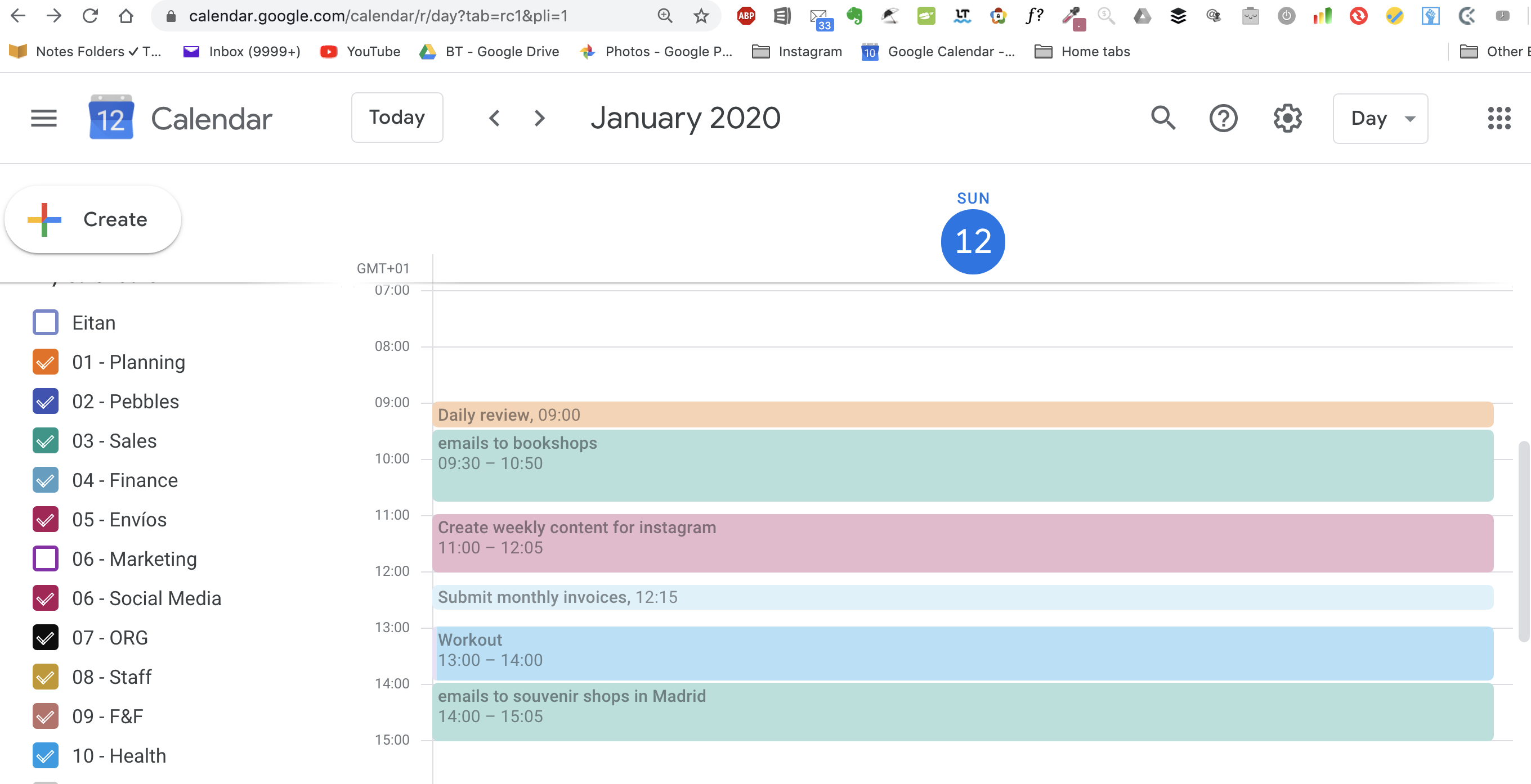 How to export google calendar events into google sheets? Google Docs