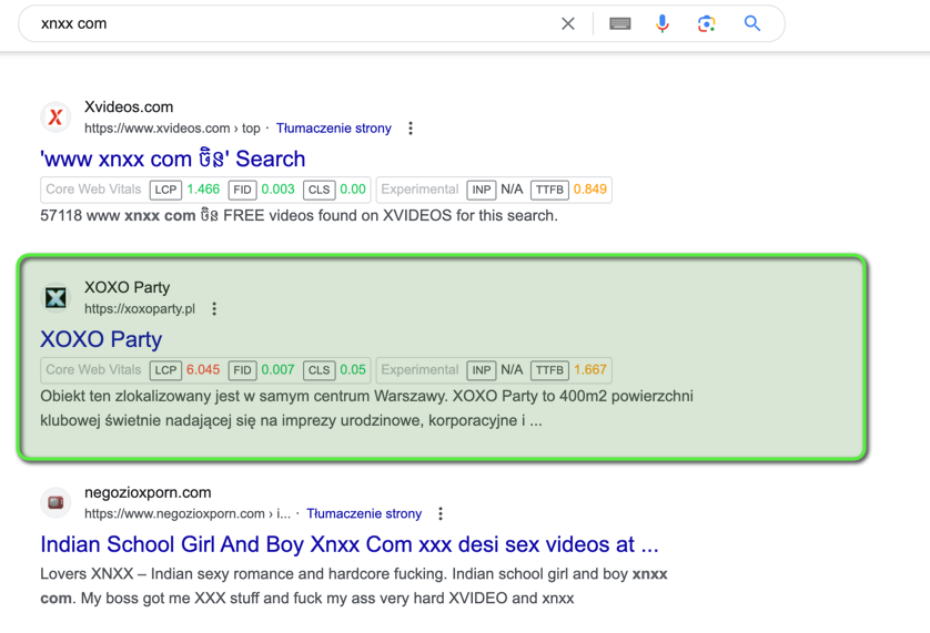 School Girl Lndan Xnvidio - Issue with Inappropriate Traffic from Google Search, - Google Search  Central Community