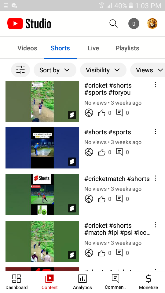 Zero views in YouTube problem new channel YouTube Community