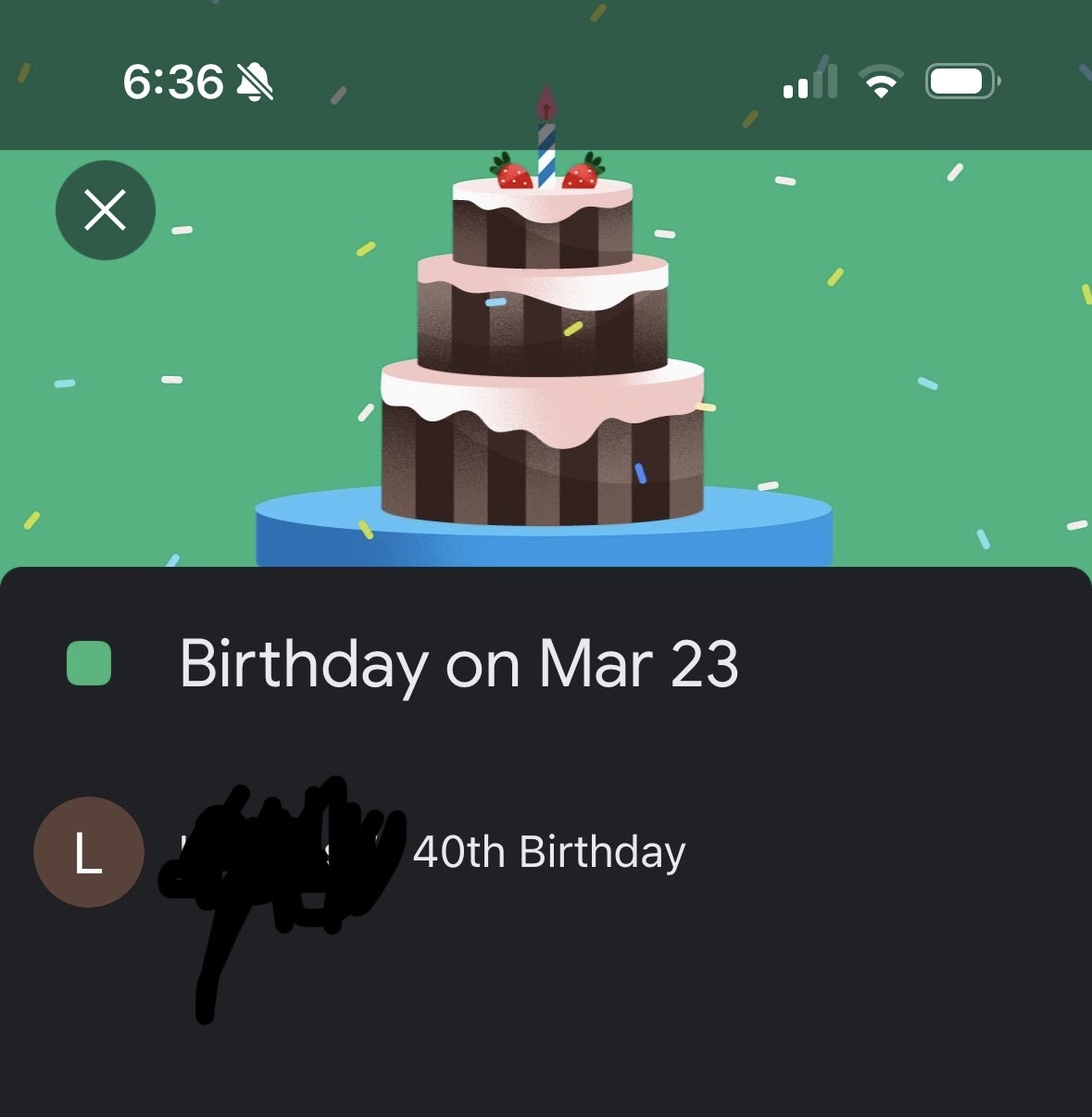 How to remove a birthday from iOS Google Calendar app? - Google 