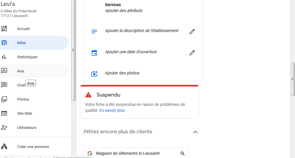 comment enlever urgemment un avis diffamatoire ? Communauté Google My Business