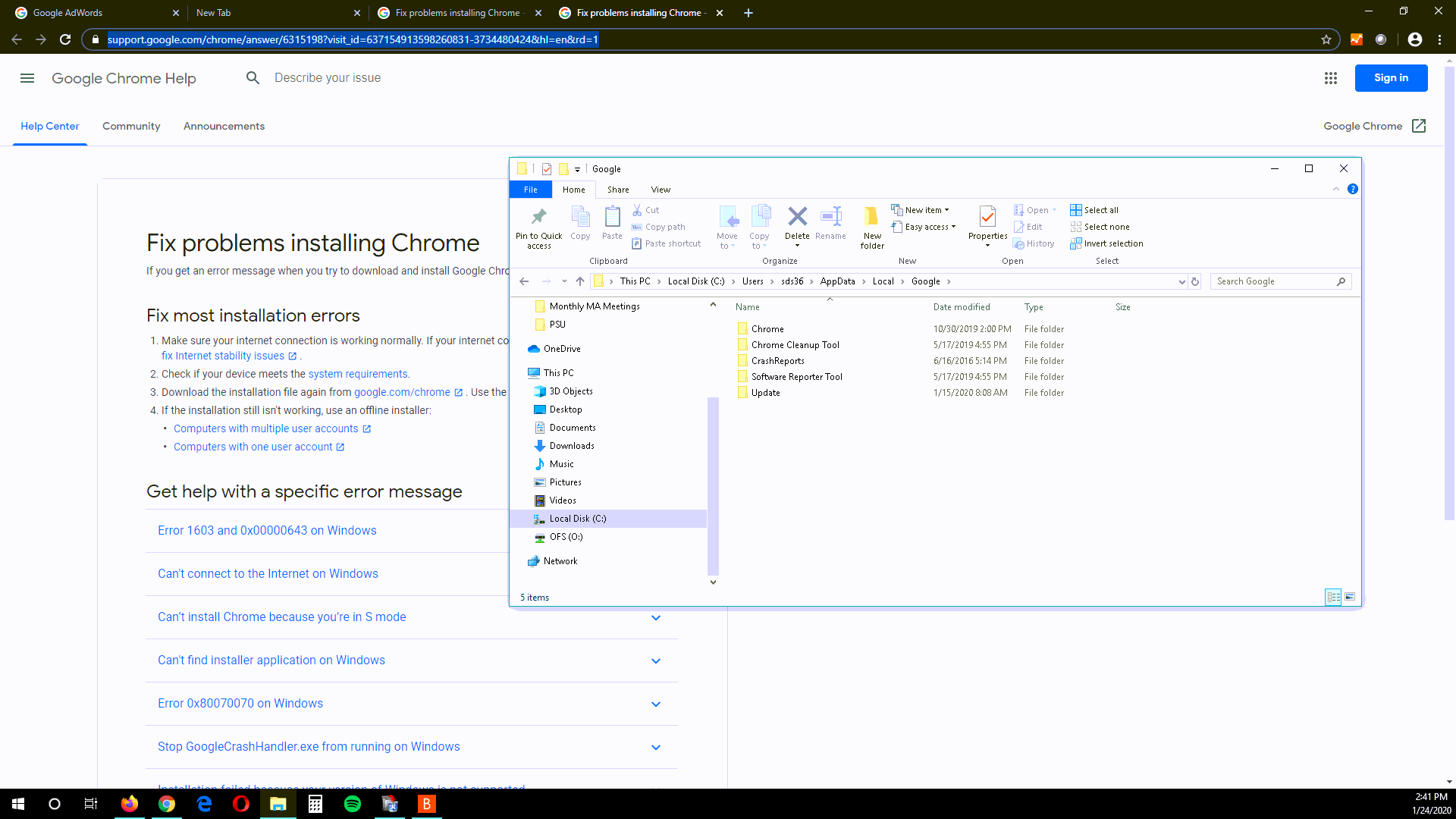 Why is my Google Ads Editor (latest download) saying it's an ...