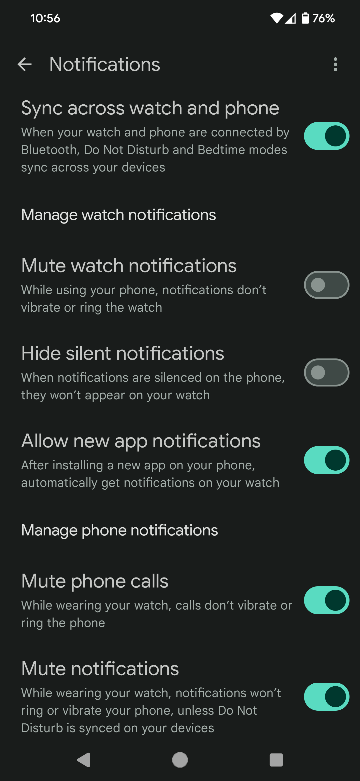 vibrate on ring setting PW2 will not vibrate for incoming call if Ring is set to off