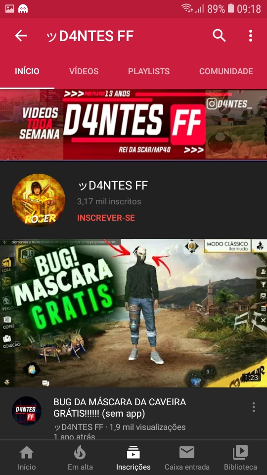 Hackearam o meu canal faz quase 1 ano e não consigo recuperar ele