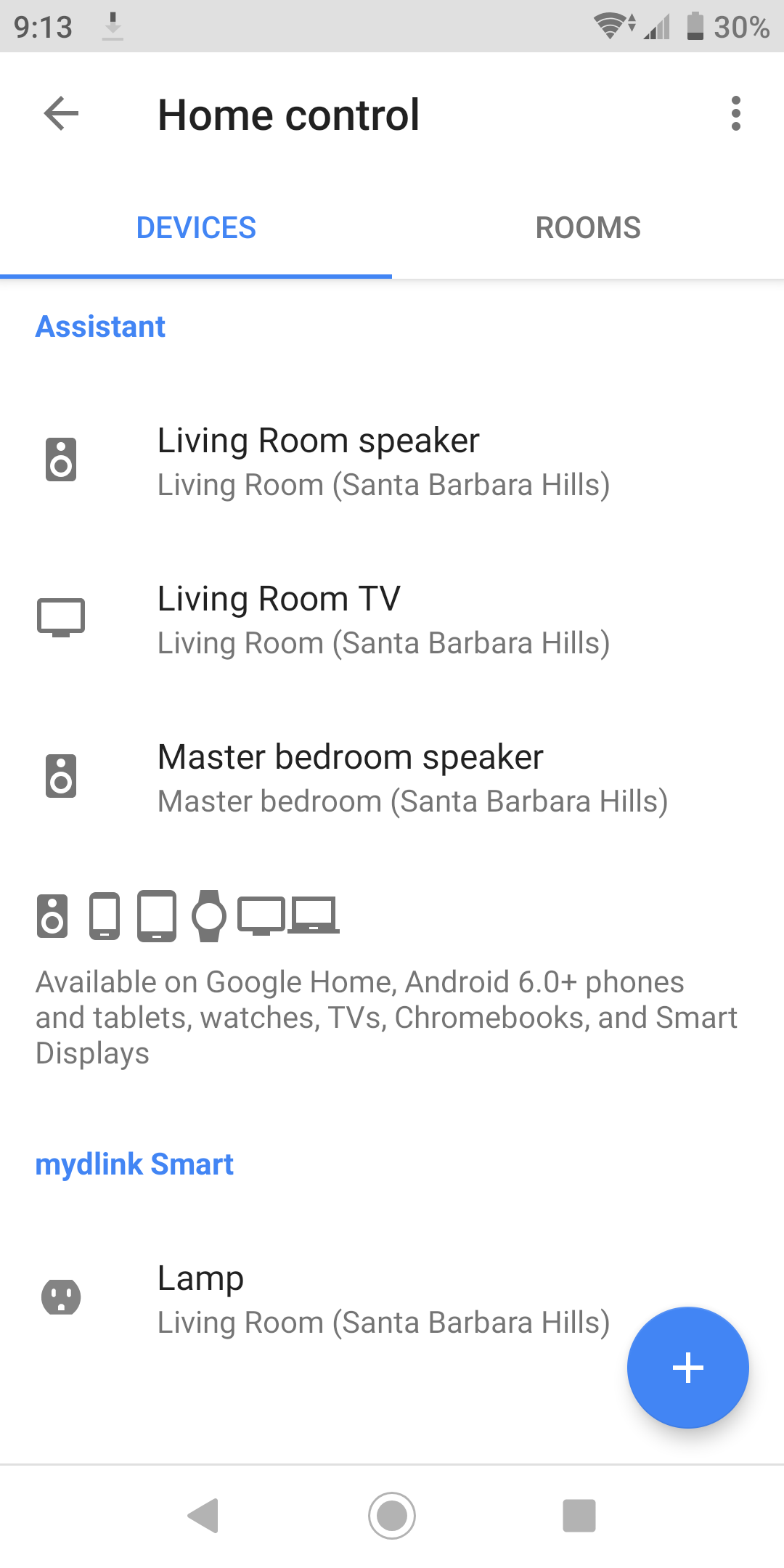 mydlink google home