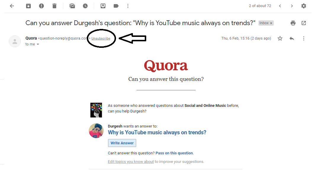 How To Stop Getting Emails From Quora A Simple Step By Step Tutorial On How To Stop Receiving