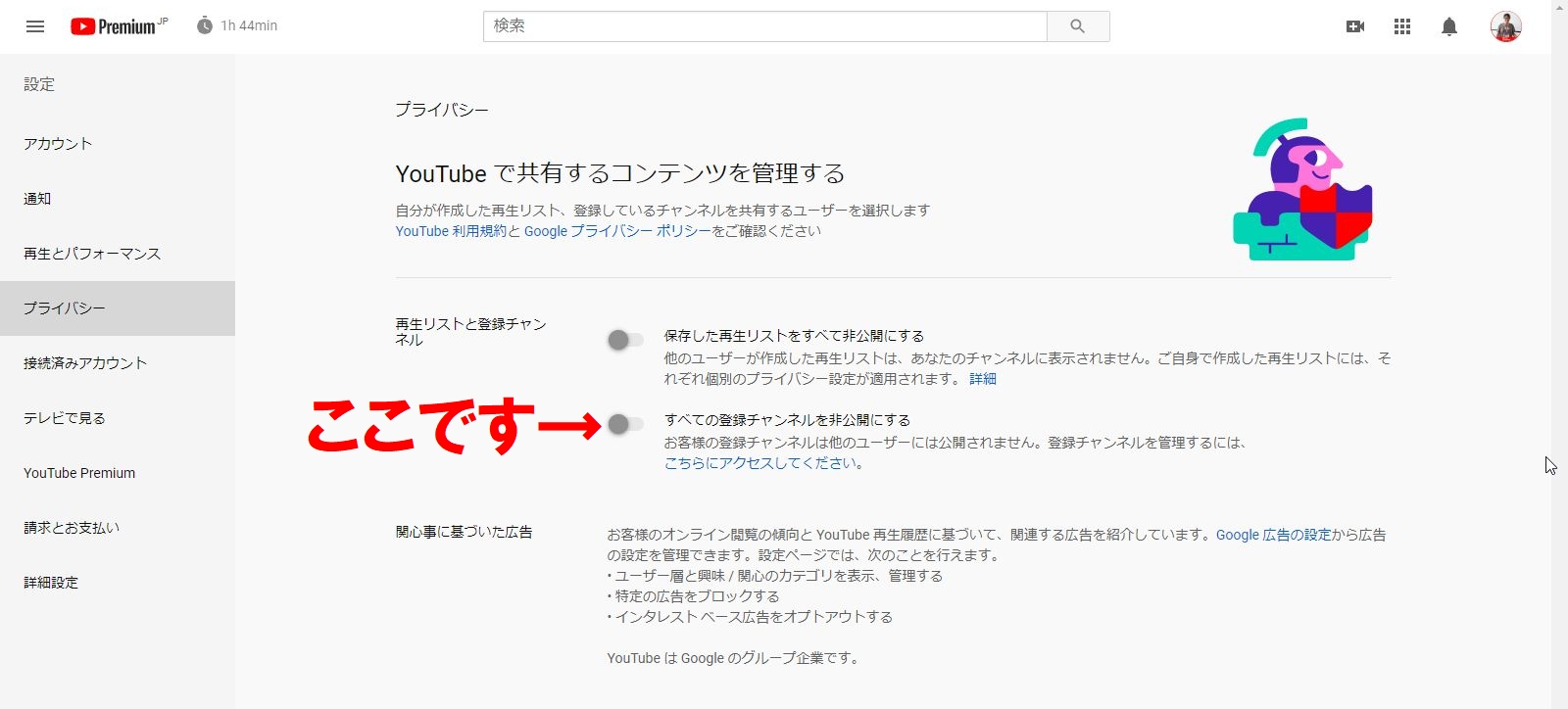 マイチャンネルについて質問です Youtube コミュニティ