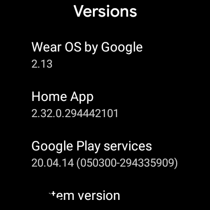 google play services wear os