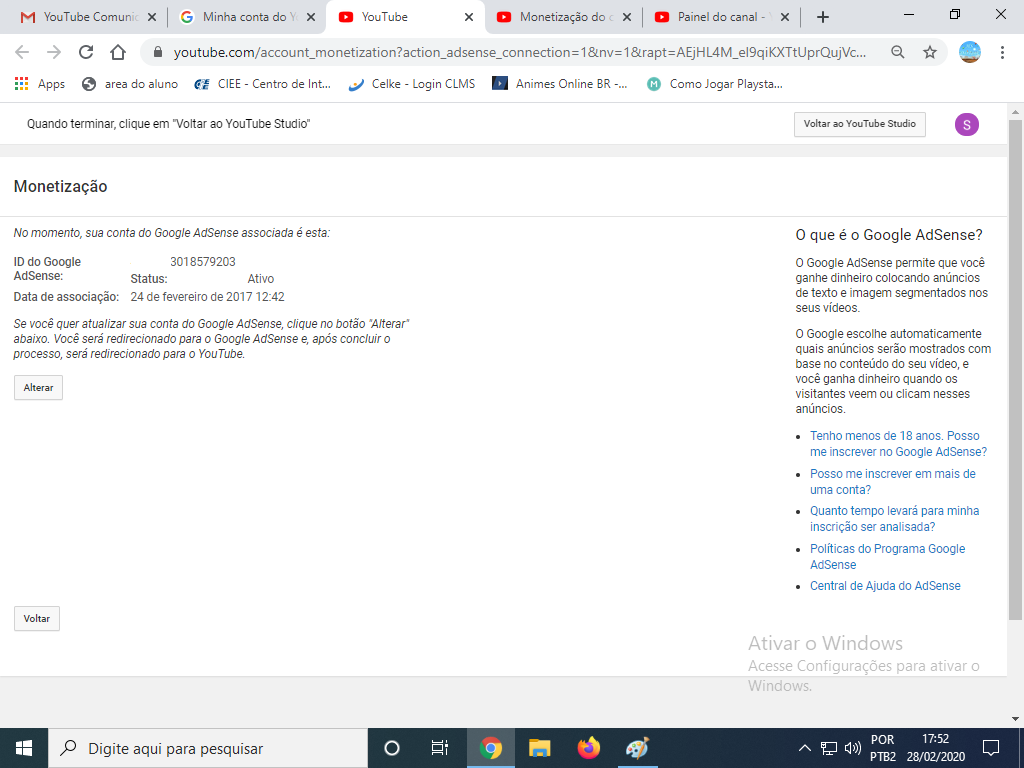 Fui Hackeado e Postaram Vídeos no meu canal do . Fui penalizado com  um aviso. - Comunidade