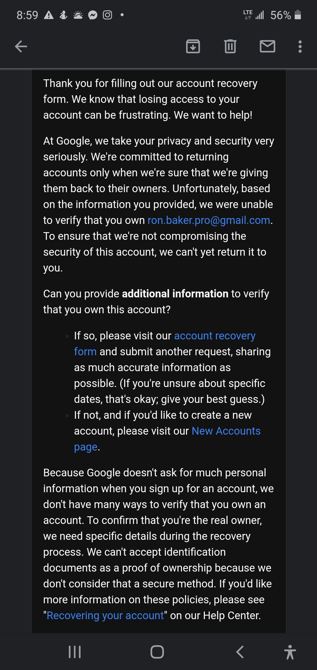 Please Remove My 2 Step Verification Ron Baker Pro Gmail Com
