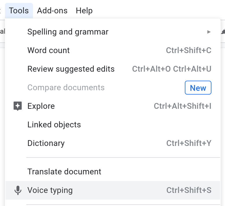 how to turn on a microphone Google Docs Editors Community