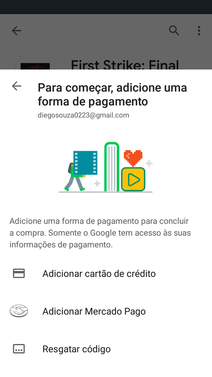 Não estou conseguindo comprar robux de 36 reais erro - Comunidade Google  Play