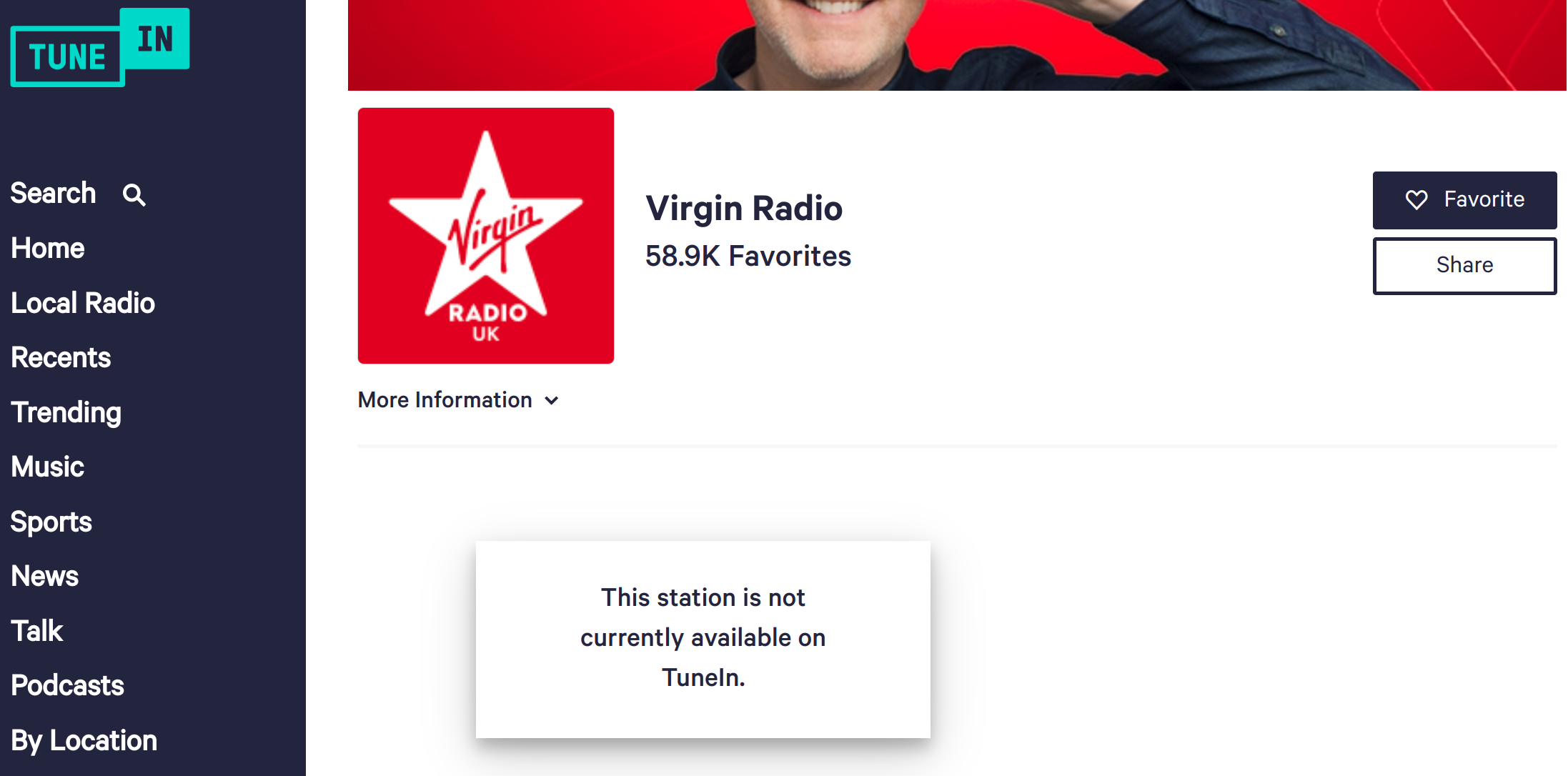 google home tunein radio problems