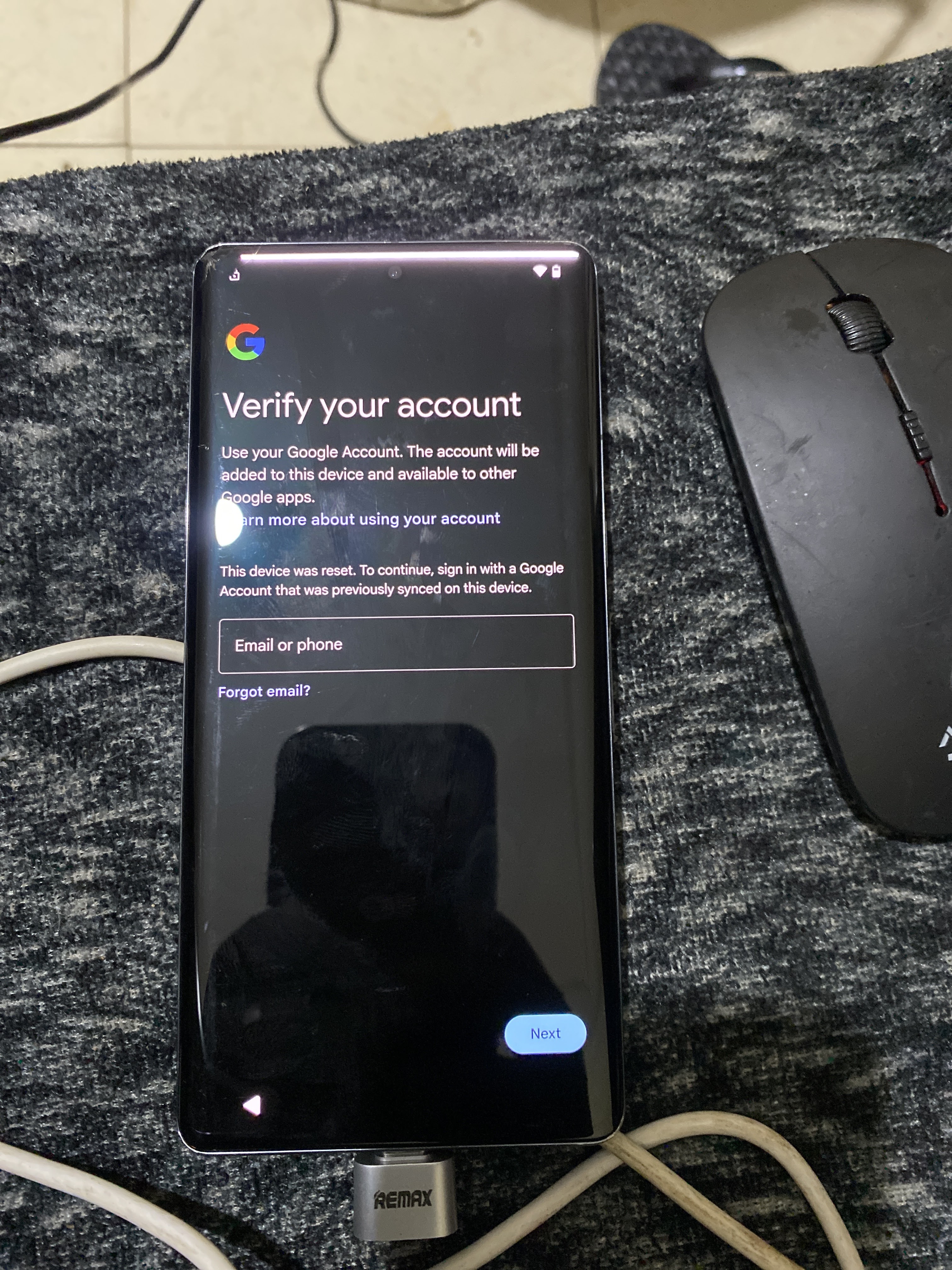 Hey I bought google pixel 7 pro online and it's frp locked I can't