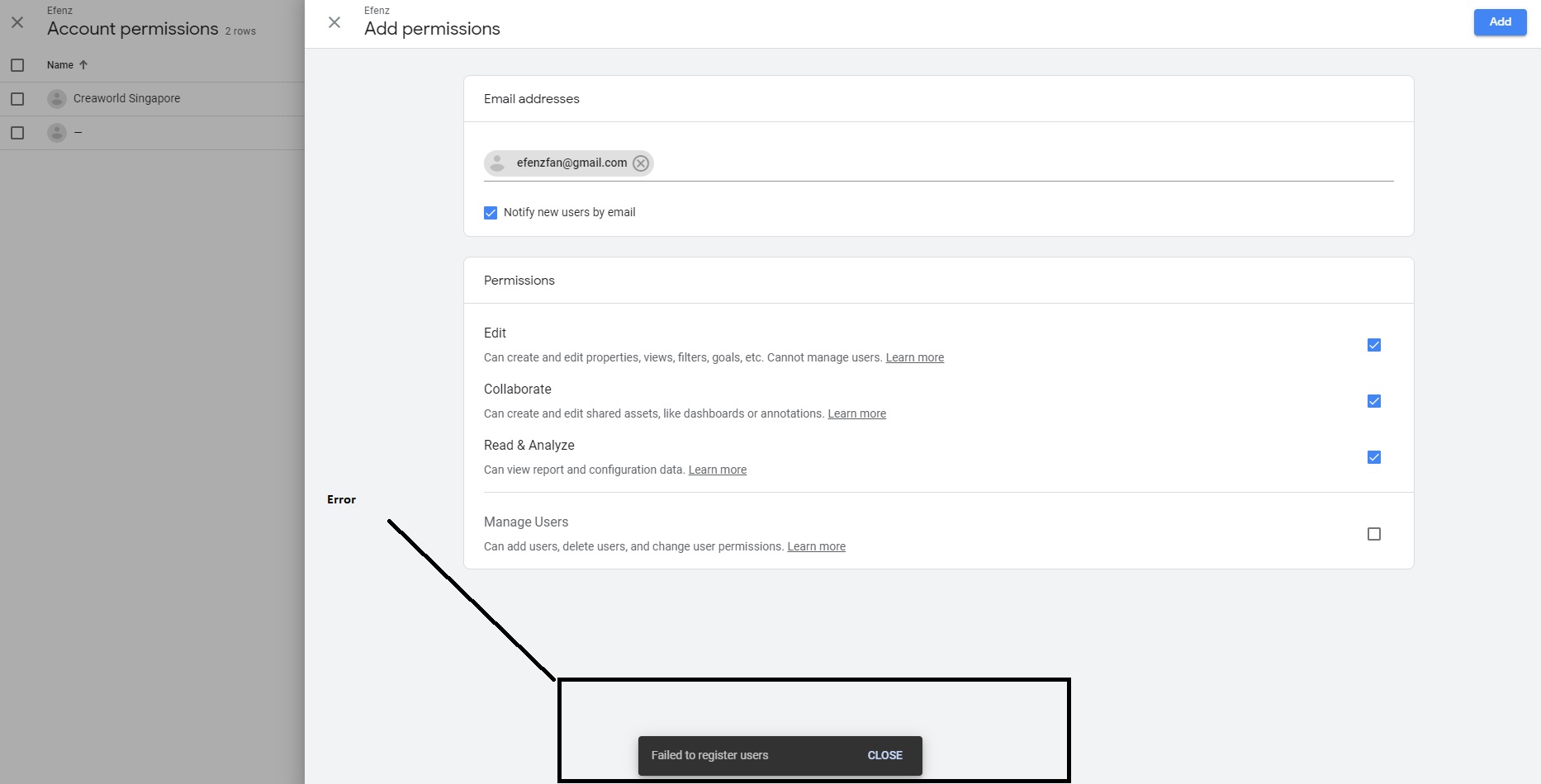 how to add another user to google analytics