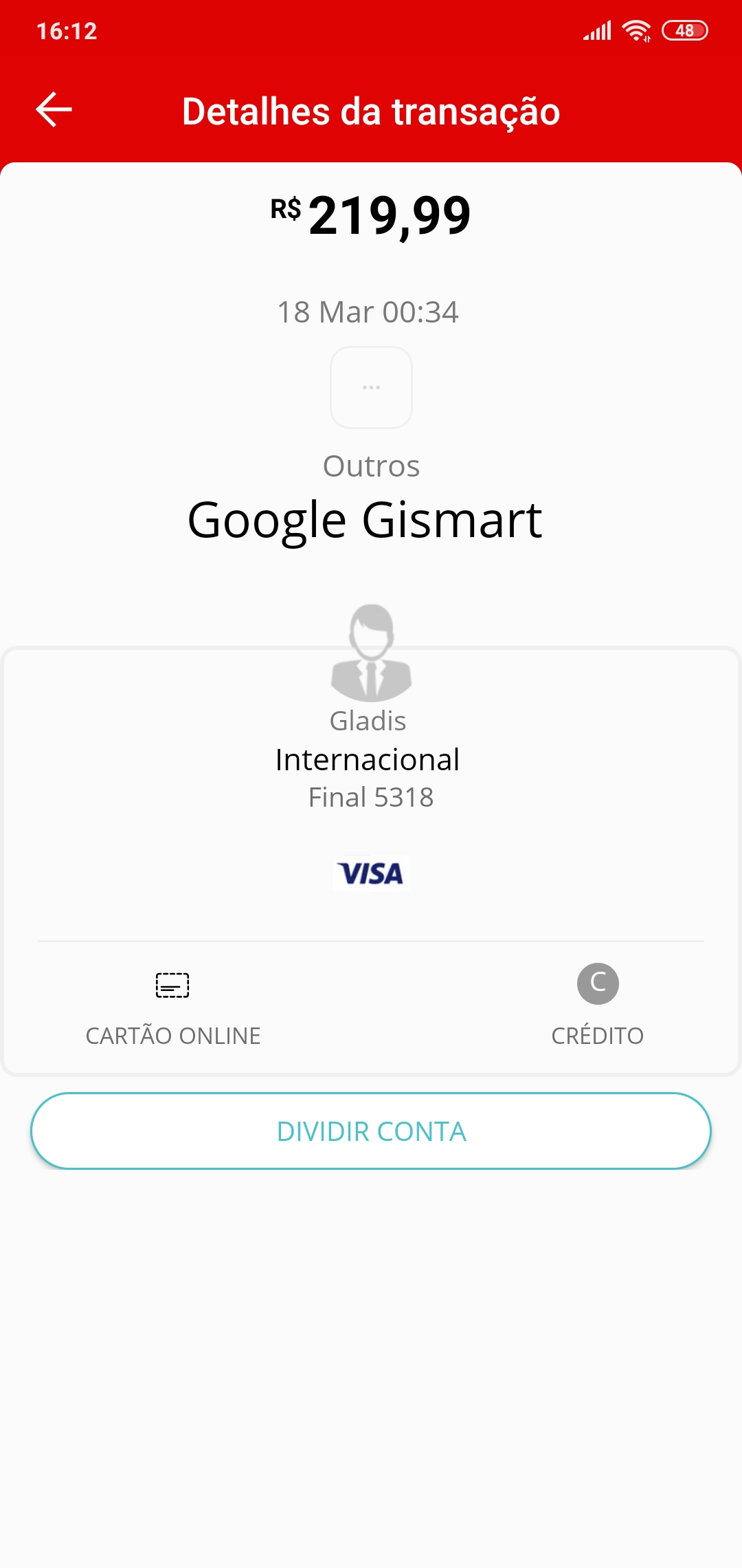 Cobrança indevida - Comunidade Google Play