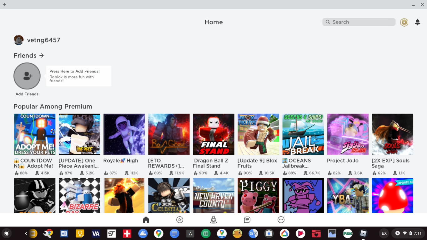 How To Play Roblox If Your On Chrome OS. - Chromebook Community