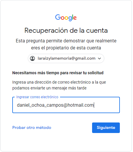 Virgen motor agujas del reloj No puedo verificar mi cuenta Gmail a través del correo electrónico -  Comunidad de Cuenta de Google