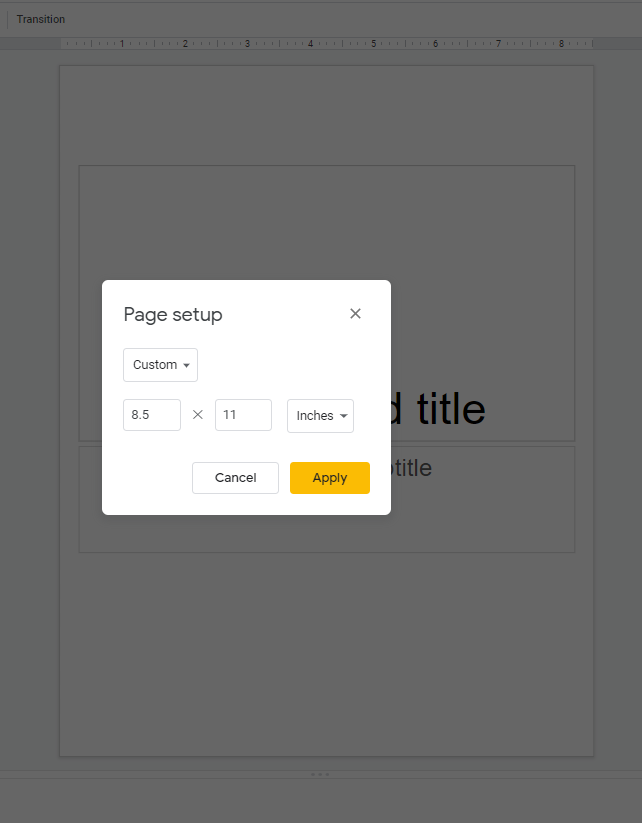 How Do You Make A Vertical Slide In Google Slides