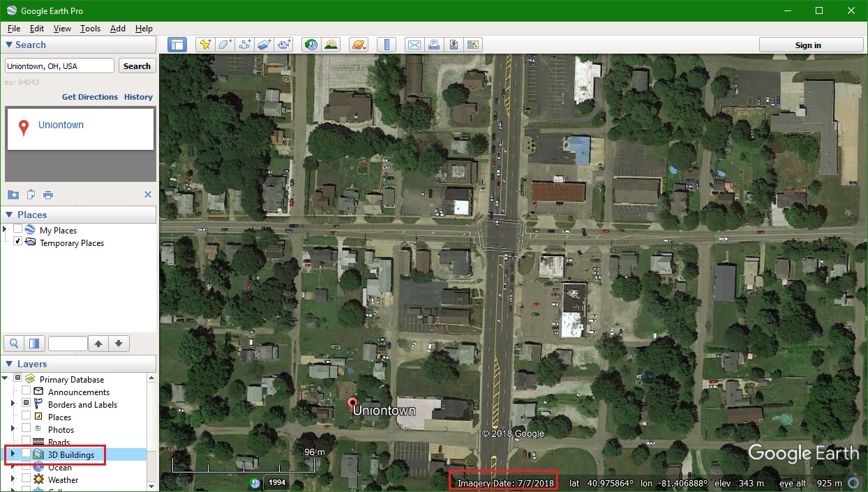 google earth old version for windows 10