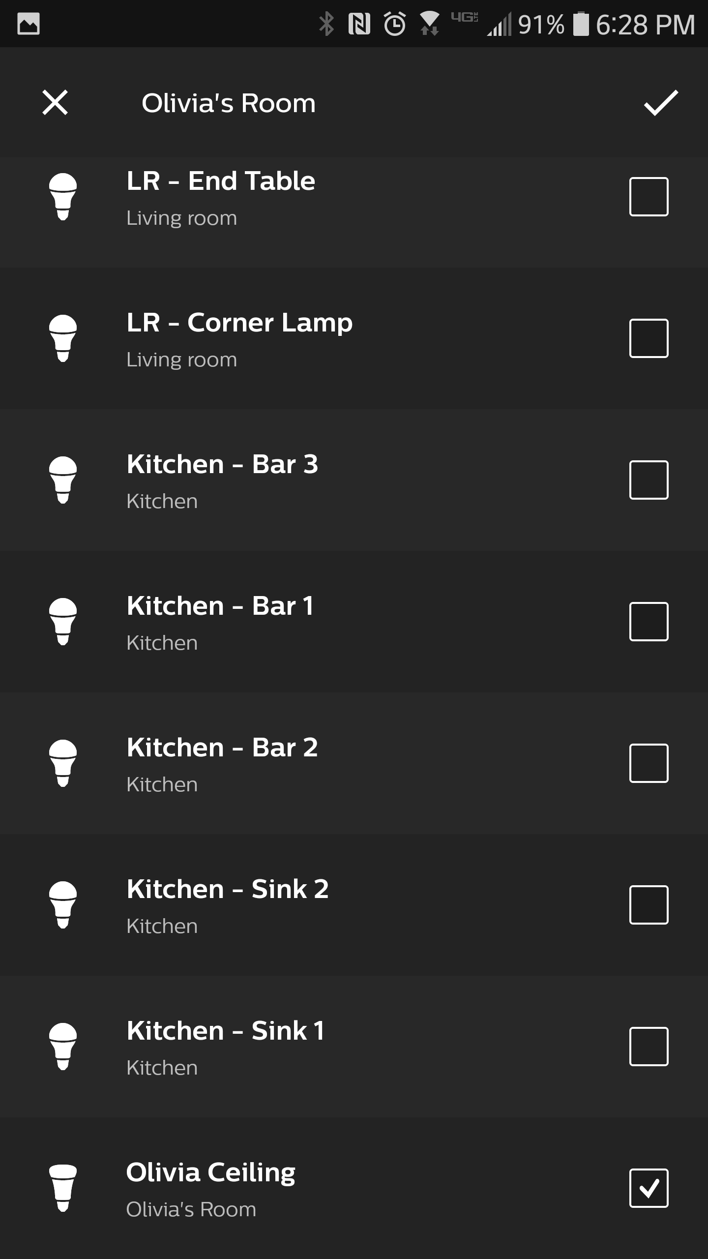 refresh hue in google home