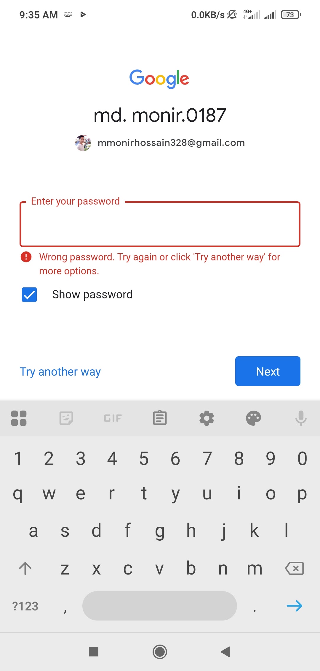 Gmail recovery same OTP email problem - Google Workspace Admin